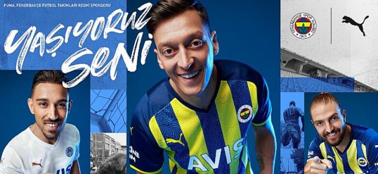 Fenerbahçe’nin yeni resmi sponsoru puma, 2021/2022 sezonu formalarını tanıttı