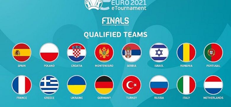 Türkiye’nin de Yer Aldığı eEURO 2021 Finalleri Yarın Başlıyor