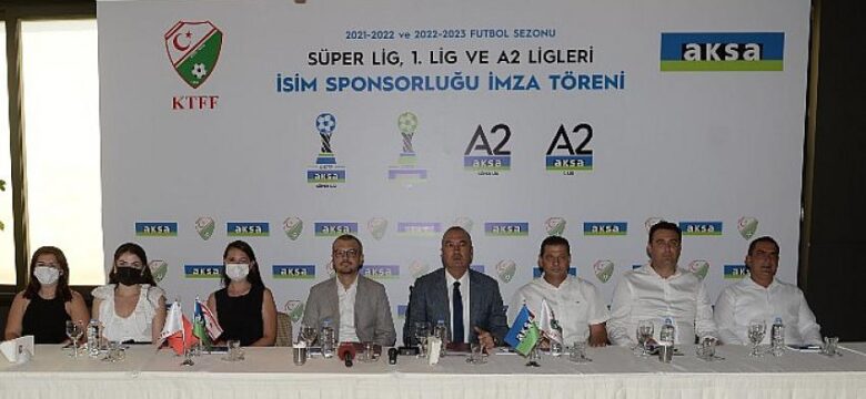 Aksa Enerji, KKTC Süper Lig ve 1. Lig’in isim sponsoru oldu