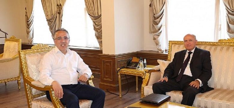Arnavutluk’un Ankara Büyükelçisi Robo, Nevşehir Belediye Başkanı Savran’ı Ziyaret Etti