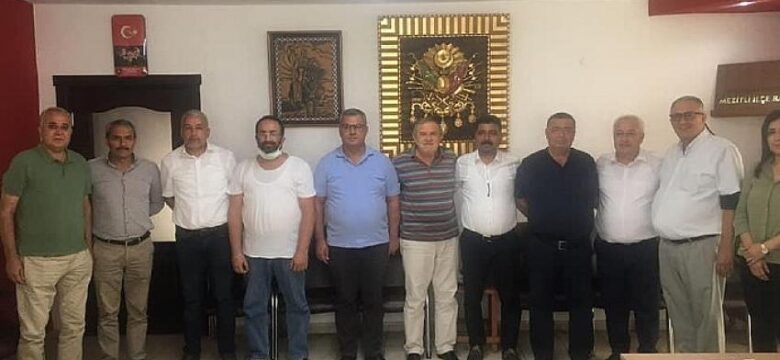 Başkan Bünyamin Önel’den MHP Mezitli’ye Ziyaret