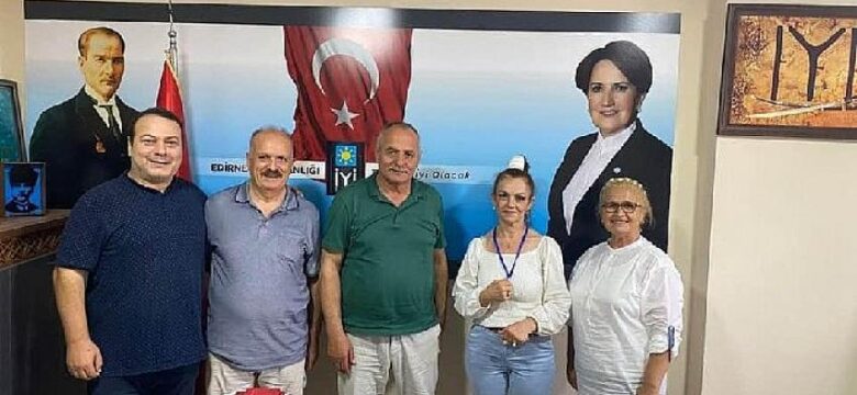 İYİ Parti Edirne İl Başkanlığının Yeni Üye Çalışmaları Sürüyor