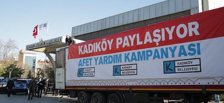 Kadıköy’den afet yardım kampanyası