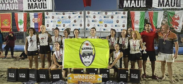 Uluslararası İstanbul Plaj Ragbi Lig Turnuvası Sonuçlandı