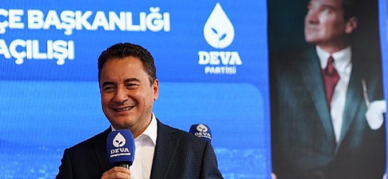 Ali Babacan: ‘Bizim hayalimizde tam demokratik bir Türkiye var’