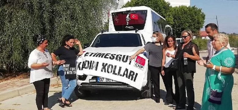 CHP Etimesgut İlçe Kadın Kolları, Mavangatlı Afetzedeleri Yalnız Bırakmadı