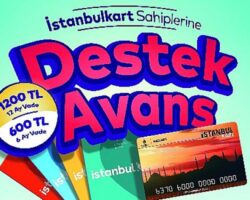 DenizBank ve BELBİM’den İstanbulkart sahiplerine sıfır faizli Destek Avans