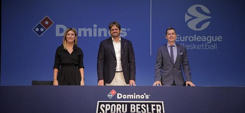 Domino’s EuroLeague resmi lezzet sponsorluğuna devam ediyor