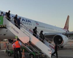 Gazipaşa-Alanya Kish Air’in ilk seferini karşıladı