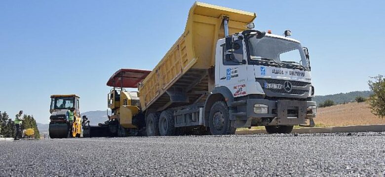 Güzelhisar Caddesi Asfaltlanıyor