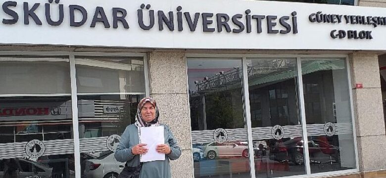 İlkokul mezunu Fatma Tunca’nın yüksek lisansa uzanan başarı hikayesi