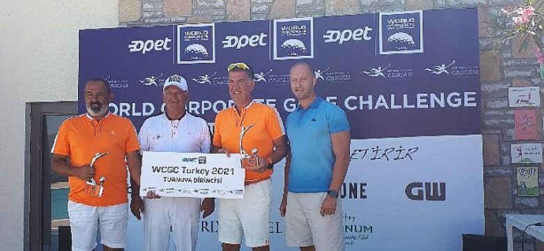 OPET Sponsorluğunda Düzenlenen Dünya Kurumsal Golf Turnuvası-Türkiye 2021 Şampiyonlları Belli Oldu