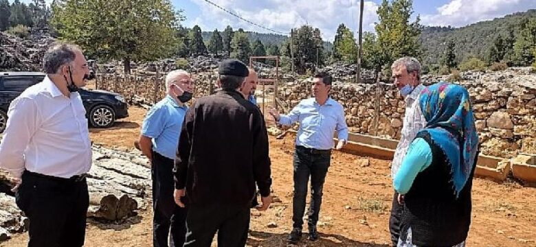 Sütçüler’e bağlı köylerinde su ve yol problemi devam ediyor