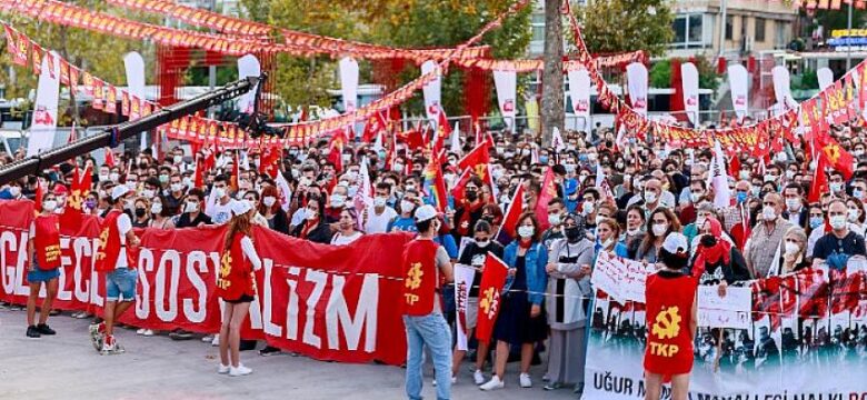 TKP’nin Kartal mitinginde binlerce emekçi bir aradaydı