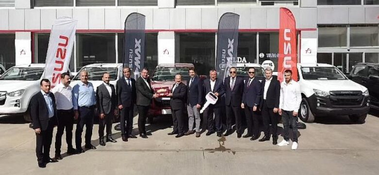 Anadolu Isuzu’dan Gaziantep’e D-Max teslimatı