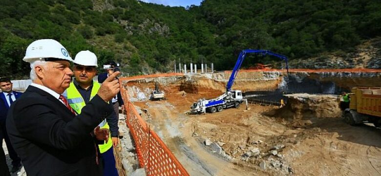 Başkan Gürün; “Bodrum’un En Büyük Arıtma Tesisi projemizin 60’ını tamamladık”