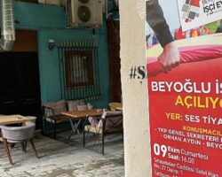 Beyoğlu İşçi Evi açılışını Ses Tiyatrosu’nda yapıyor