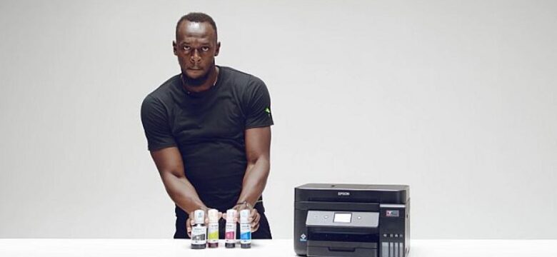 Epson, 90 tasarruflu yazıcıyı dünyanın en hızlısı Usain Bolt ile tanıtacak