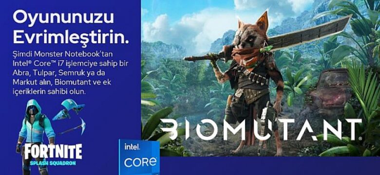 Monster Notebook’tan oyun severlere Biomutant sürprizi