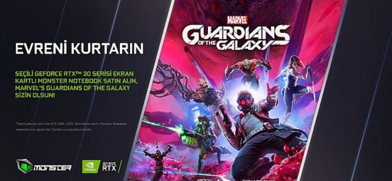 Monster Notebook’tan oyunculara “Marvel’s Guardians of the Galaxy” müjdesi