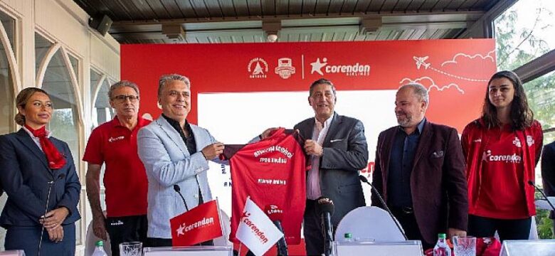 Muratpaşa Belediyesi Kadın Voleybol Takımı, Corendon Airlines ile birlikte başarılara uçacak