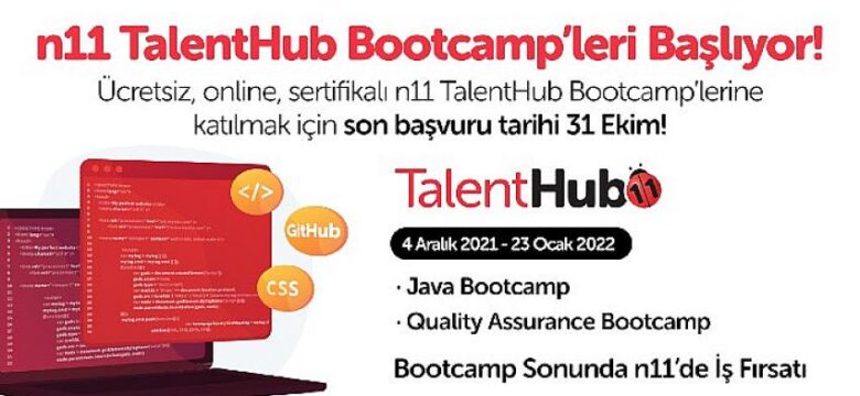 n11.com’dan genç yeteneklere kariyer fırsatı: n11 TalentHub Bootcamp