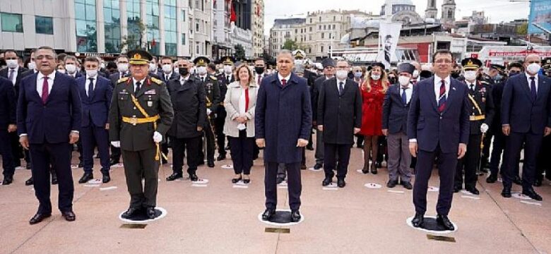 Taksim’de 98’nci Yıl Anması