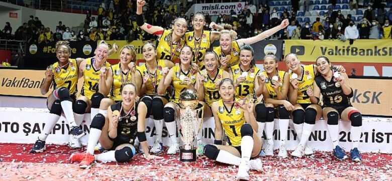 VakıfBank, Spor Toto Şampiyonlar Kupası’nın sahibi oldu