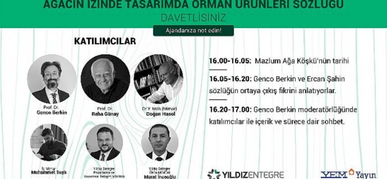 Yıldız Entegre’den “Tasarımda Orman Ürünleri Sözlüğü”