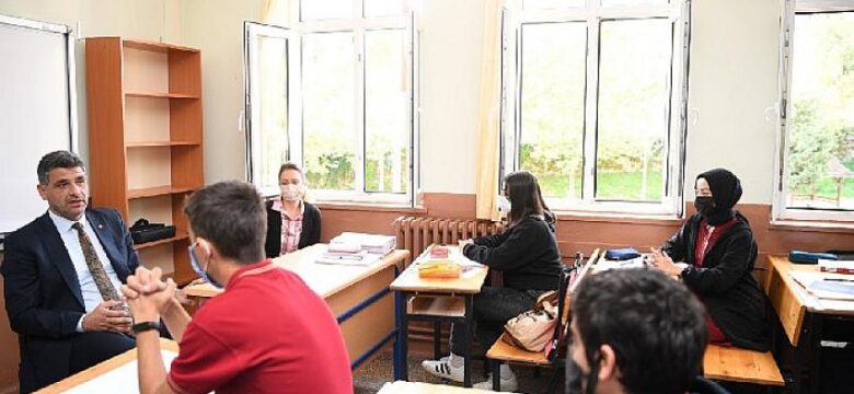 Başkan Kocaman Maşıkiye Anadolu Lisesi’nde