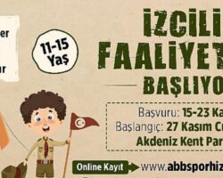 Büyükşehir Belediyesi izcilik faaliyetleri başlıyor