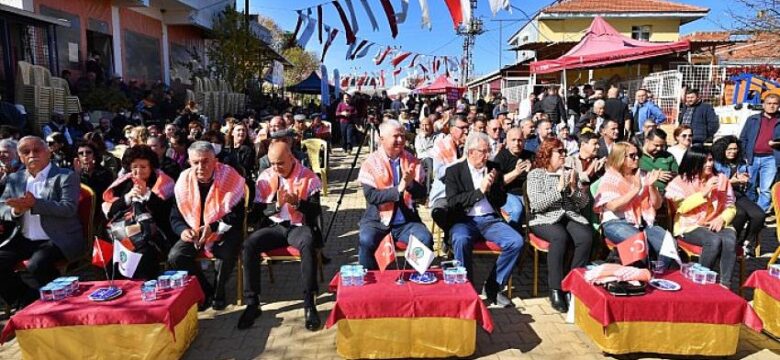 Ödemiş kestane festivali ile şenlendi