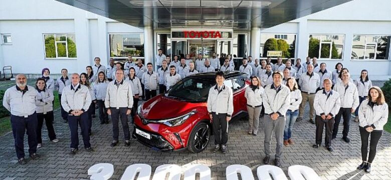 Toyota Otomotiv Sanayi Türkiye 3 Milyonuncu Aracını Üretti