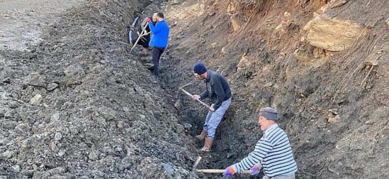 Büyükşehir Belediyesi’nden kapalı sulama sistemine destek