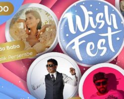 Forum İstanbul’un ziyaretçileri, yeni yıl dilekleri için Wish Fest’te buluşuyor