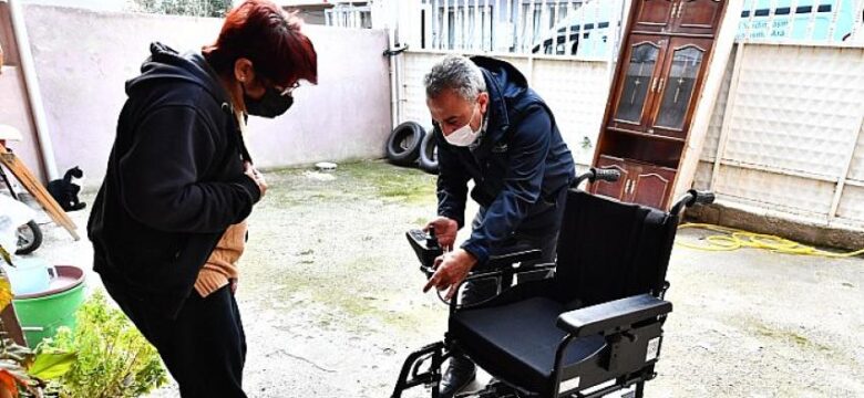 İzmir Büyükşehir Belediyesi’nden engelli yurttaşlara destek