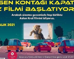 İzmir’de arabalı sinema keyfi