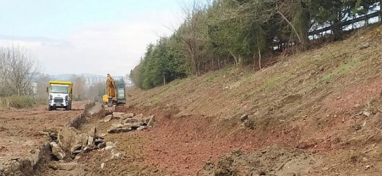 Dilovası Hastane Yoluna ilk kazma vuruldu