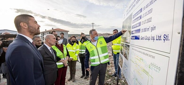 Foça’ya yıllık 11 milyon metreküp içmesuyu sağlayacak