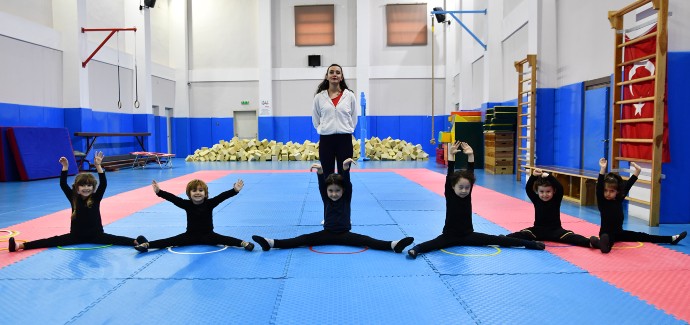 Geleceğin Jimnastikçileri Tepebaşı’nda Yetişiyor