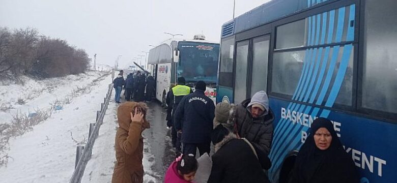 Gölbaşı Belediyesi Yolcuların İmdadına Yetişti