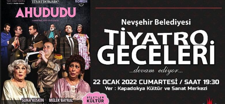 Hafta Sonu Sahnelenecek “AHUDUDU” Adlı Tiyatro Oyunu İçin Biletler Satışa Çıktı