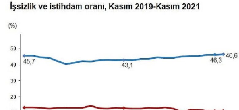 İşgücü İstatistikleri, Kasım 2021