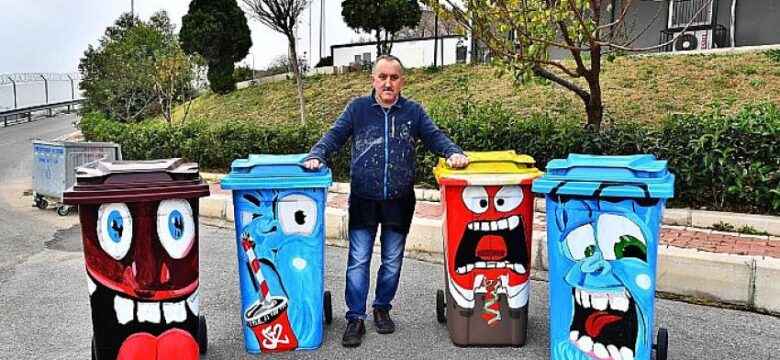 İzmir’de parklara renk geldi