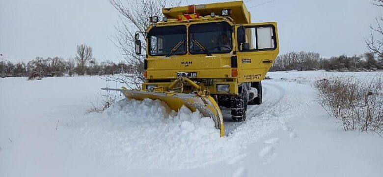 Kayseri Büyükşehir Belediyesi, 24 Saatte 495 Mahalle Yolunu Ulaşıma Açtı