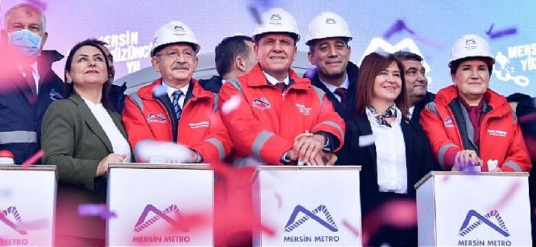 Mersin’e Metro Geliyor