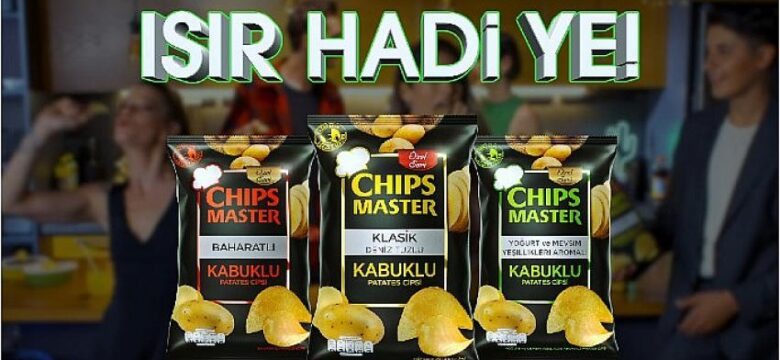 Patatesin lezzet ustası Chips Master’ın ISIR ISIR HADİ YE! sloganıyla hazırladığı yeni reklam filmi yayınlandı.