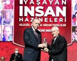 Türkiyenin son Tabak Ustasına Kültür Ödülü