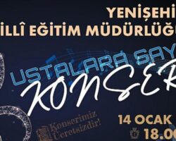 Yenişehir’de sağlık çalışanlarına ithafen konser