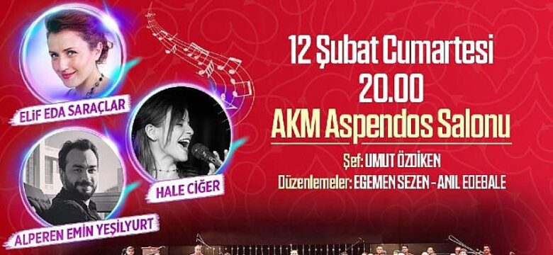 Büyükşehir’den 14 Şubat’a özel konser